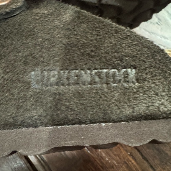 Birkenstock Suede Mocha Brown Boston Clogs Size 40 - Picture 11 of 13
